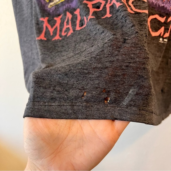 1990 Grunge Metal Testament "Malpractice" Tour Concert Band Tee Shirt Large - Picture 11 of 16
